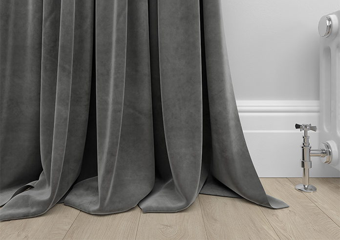 Ultra Luxe Velvet, Dark Grey - Made to Measure Curtains - Image 6